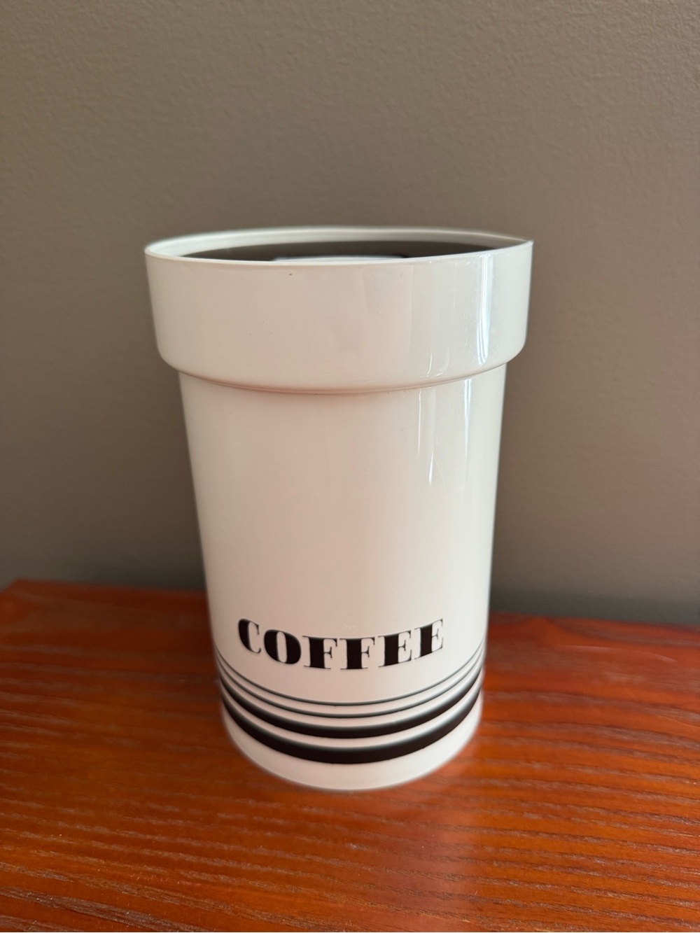 Vintage 70’s-80’s Plastic Coffee Canister